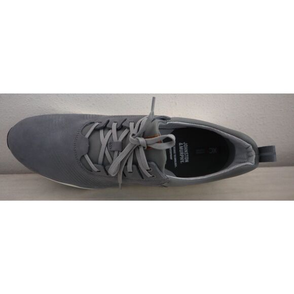 Johnston & Murphy Men's Sz 14M Light Gray WP Nubuck  XC4 TR1-Luxe Hybrid Shoes - Picture 7 of 14